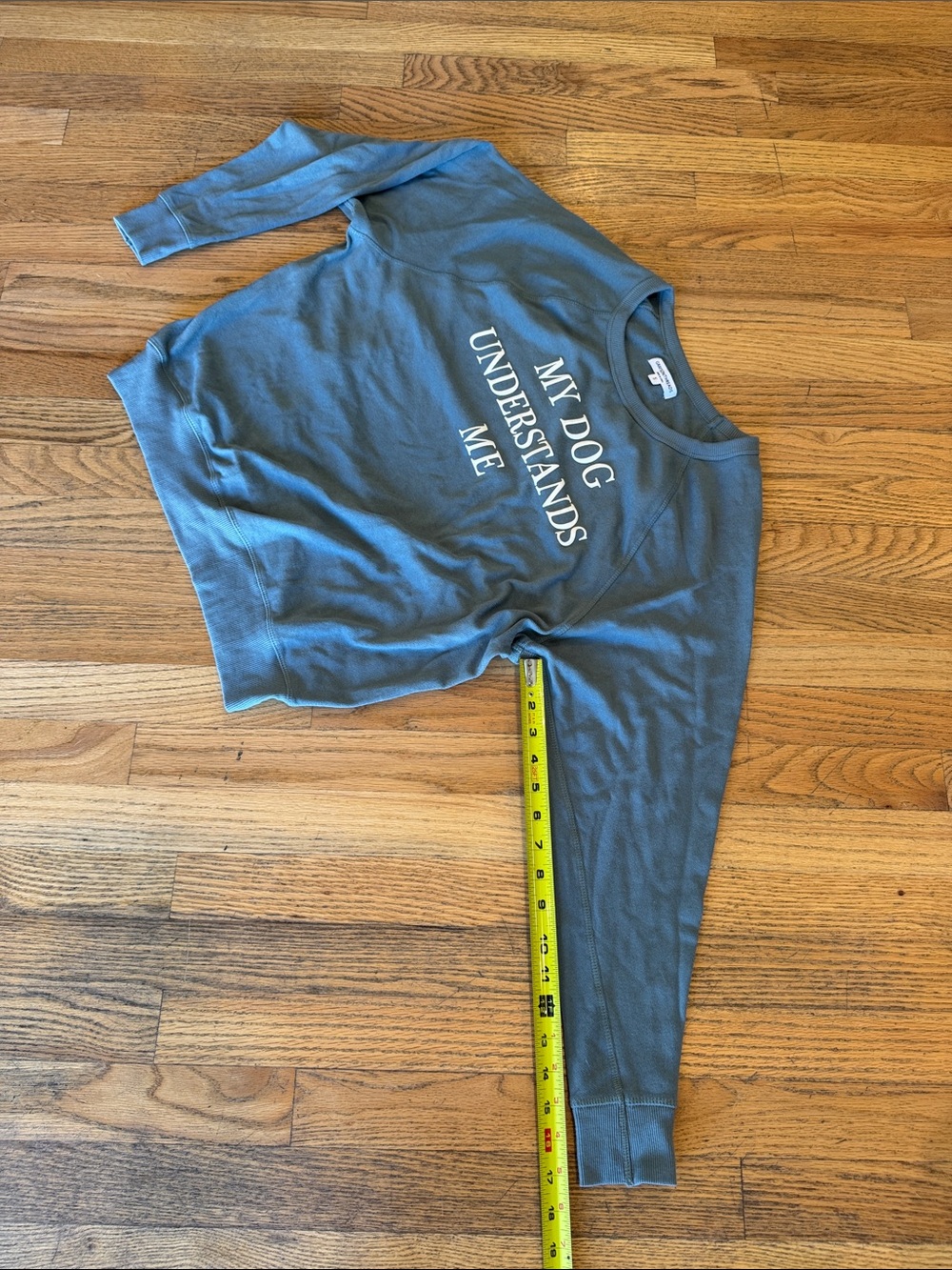 Grayson Threads Slate Blue Crewneck Sweatshirt - Picture 7 of 8
